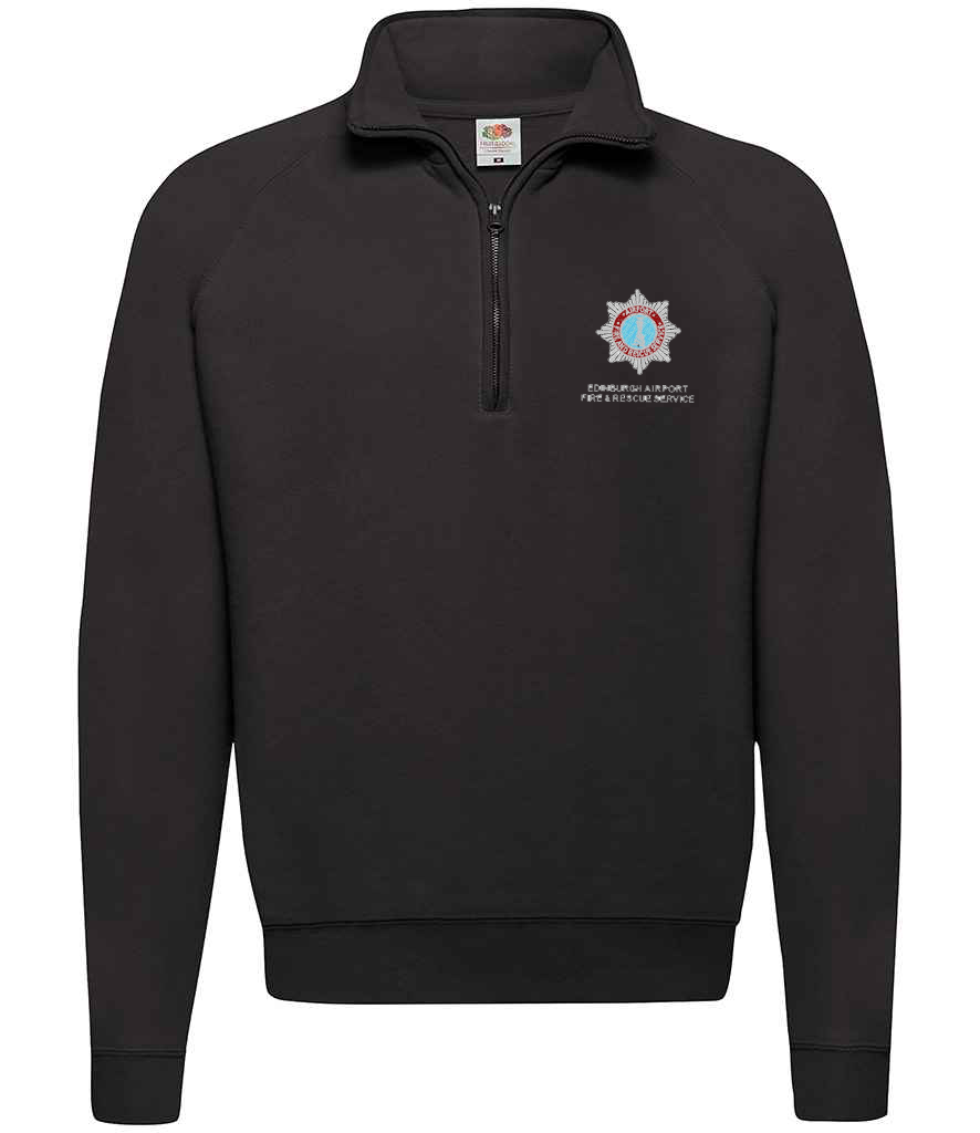 SS17 FOTL ZIP NECK SWEAT