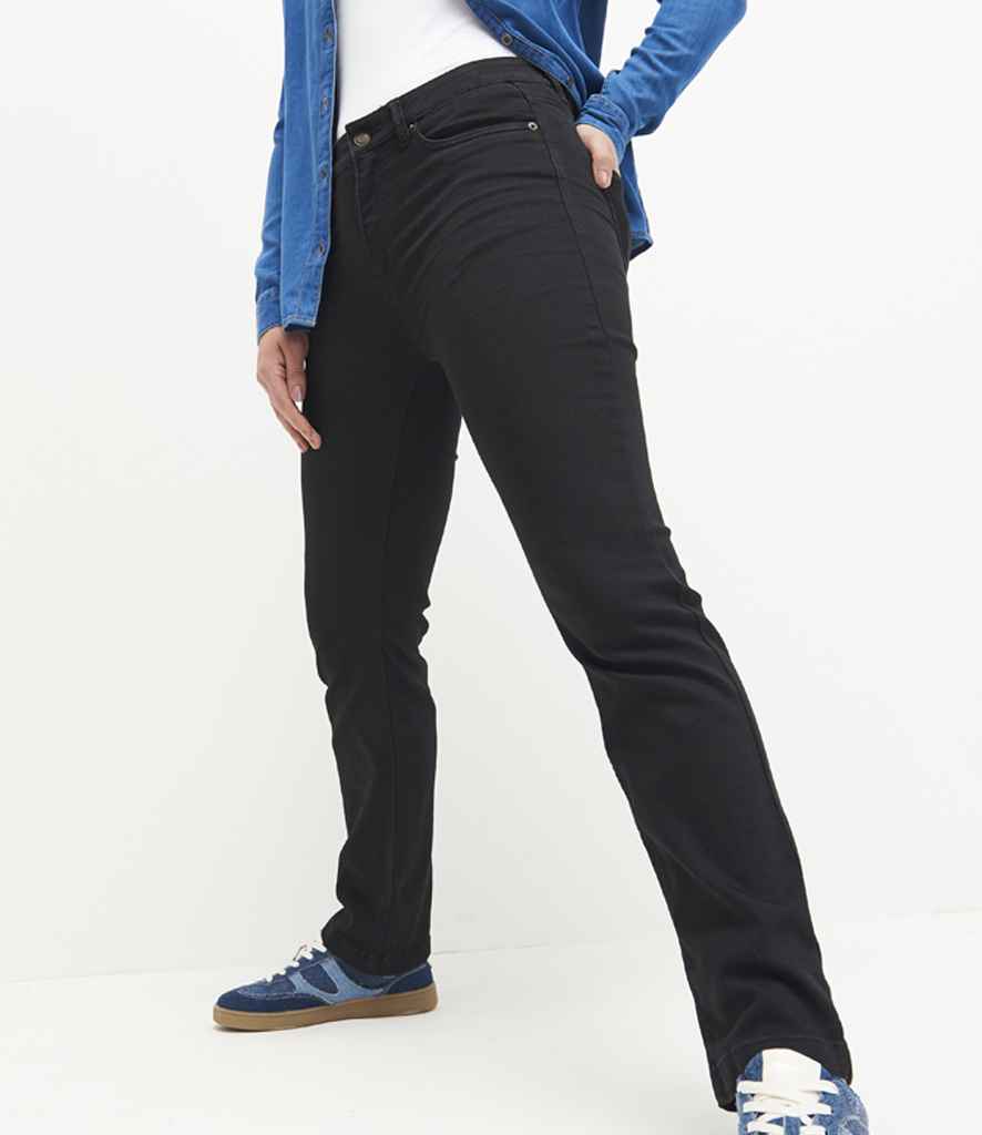 SD11 SO DENIM LADIES KATY STRAIGHT JEANS