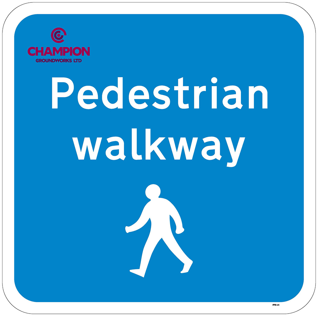 PEDESTRIAN WALKWAY FFS 41 395 X 395MM 3MM COMPOSITE C/W UV BURKLE