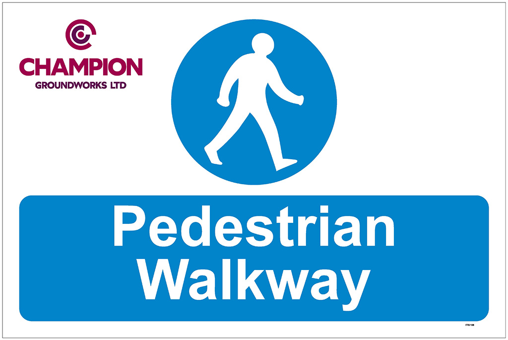 PEDESTRIAN WALKWAY FFS 106 600 X 400MM 4MM CORREX