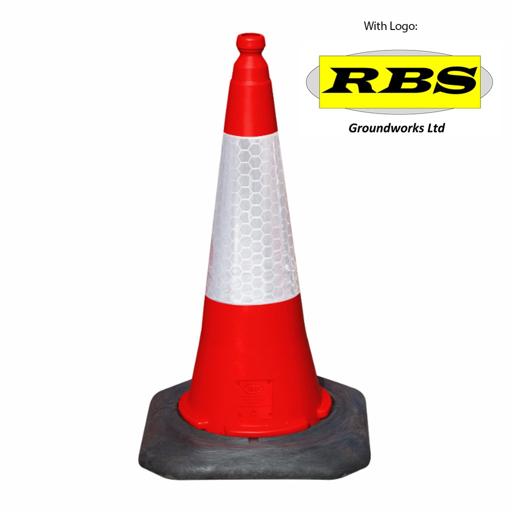 DOMINATOR™ 75CM RED 2 PART LOGO BODY CONE - SEALBRITE™ SLEEVE - RBS