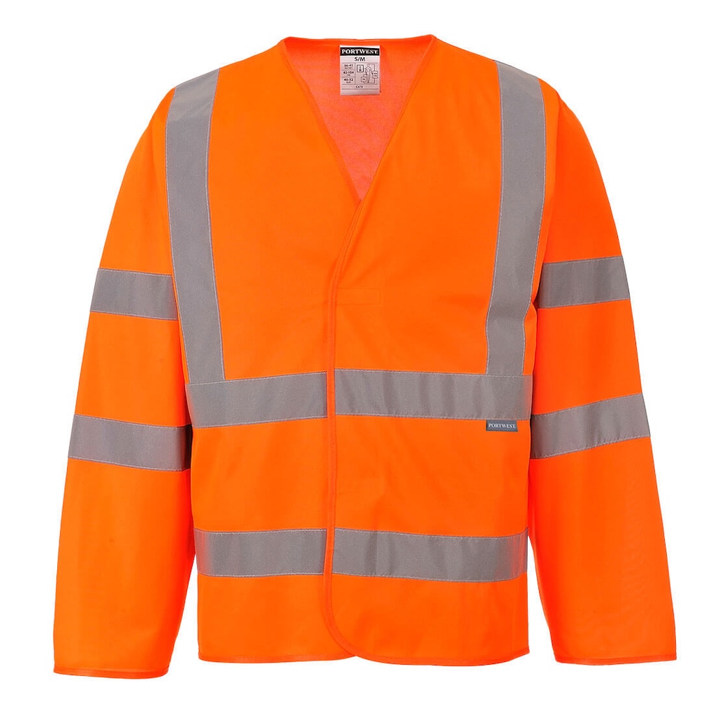 C473 - HI-VIS BAND AND BRACE JACKET L/S