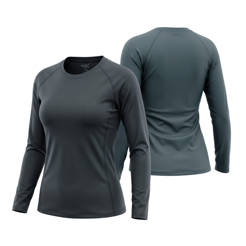 LADIES THERMAL BASE LAYER 100% POLYESTER TOP