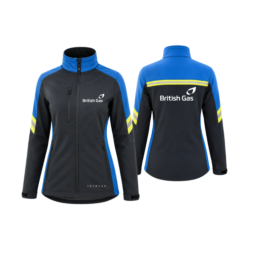 LADIES FR SOFT SHELL FLEECE MODACRYLIC FIBRES
