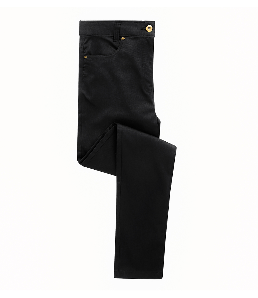 PR570 PREMIER LADIES PERFORMANCE CHINO JEANS- CURVE FIT