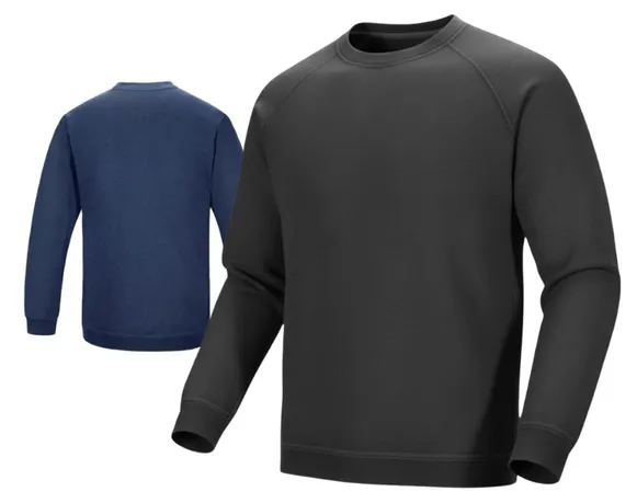 AQUA LONG SLEEVE SWEATSHIRT