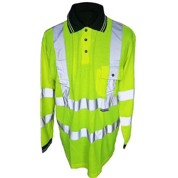 1550 EN20471 L/S POLO 2 B/B