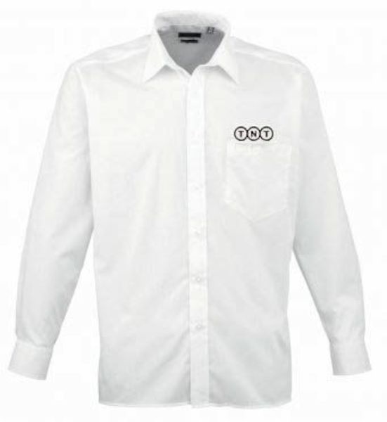 PR200 MENS L/S POPLIN SHIRT